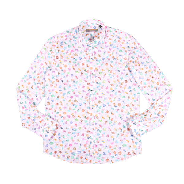 【SUMMER SALE 20%OFF】 SEEKER GROOVE シーカーグルーブ 長袖シャツ 507/E L/S ボタニカル コットン 並行輸入品 ラッピング無料 送料無料 32025｜Utsubo Stock