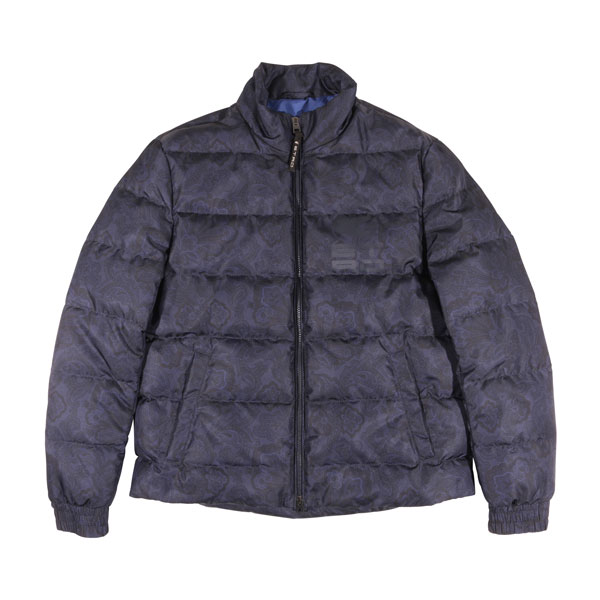 【極美品】エトロ ETRO 総柄 ナイロンフードジャケット 3XL ビックサイズ 中古・古着通販】ETRO (エトロ) 総柄ナイロンジャケット マルチカラー