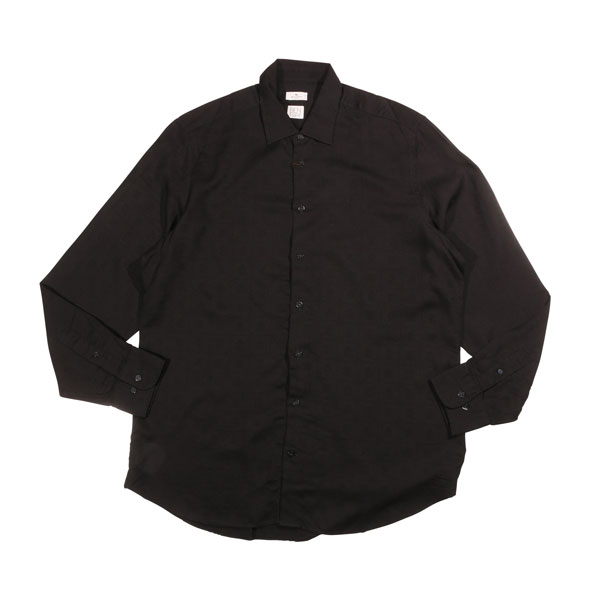 【SUMMER SALE 20%OFF】 【43】 ETRO エトロ 長袖シャツ U22 12908 3205 ブラック 黒 総柄 リヨセル 並行輸入品 ラッピング無料 送料無料 32242-43|Utsubo Stock
