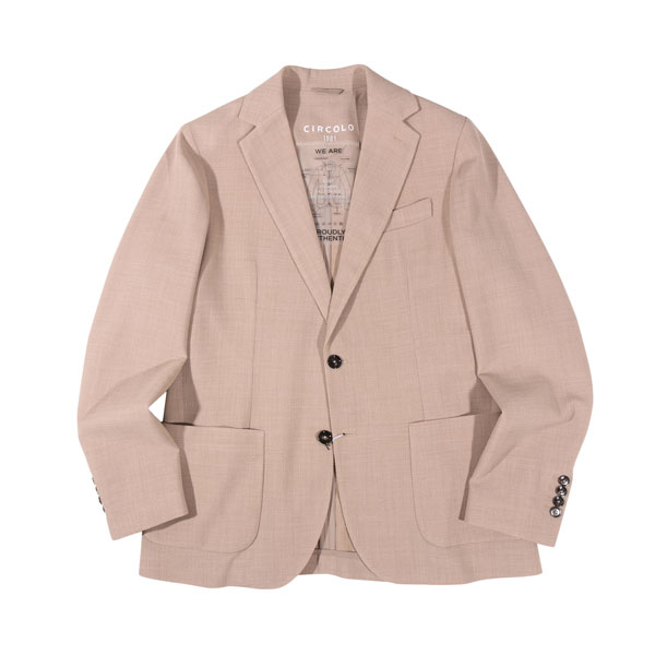 【百貨店SALE 20%OFF】【48】 CIRCOLO チルコロ 上衣 CN4375 ベージュ 綿織物 並行輸入品 ラッピング無料 貨物輸送無料 33219-48