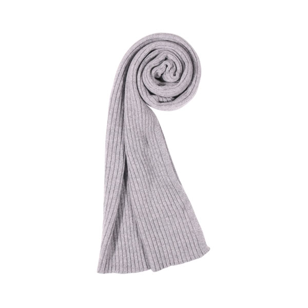 WOOL&CO ウールアンドコー マフラー 2024/02 WO 4730 グレー 灰色 カシミヤ カシミヤ混 並行輸入品 ラッピング無料 送料無料 33397
