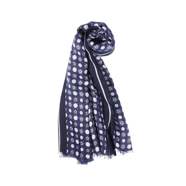 【百貨店SALE 20%OFF】Bianco filo ビアンコ フィーロ 袈裟 米国海軍 紺 総柄 アクリル樹脂 並行輸入品 ラッピング無料 貨物輸送無料 33490