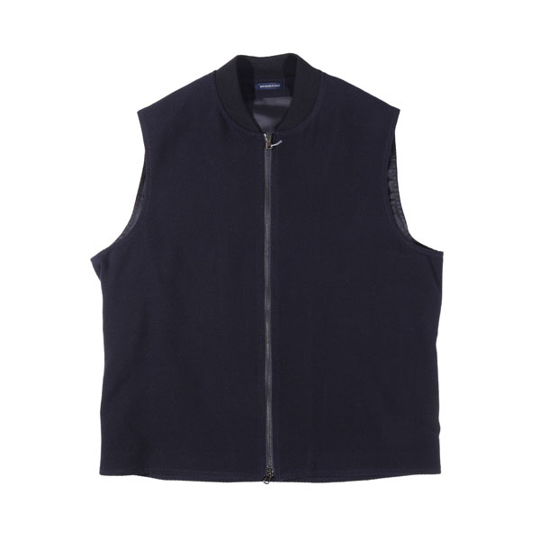 【SUMMER SALE 20%OFF】 LATORRE ラトーレ ジップアップベスト GL03 UEO114 ウール 並行輸入品 ラッピング無料 送料無料 33514｜Utsubo Stock