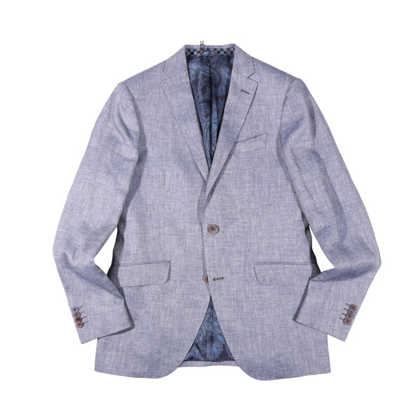 【SUMMER SALE 20%OFF】 【48】 ETRO エトロ ジャケット 131 U1187 112510 00103 ブルー 青 リネン混 並行輸入品 ラッピング無料 送料無料 33806-48|Utsubo Stock