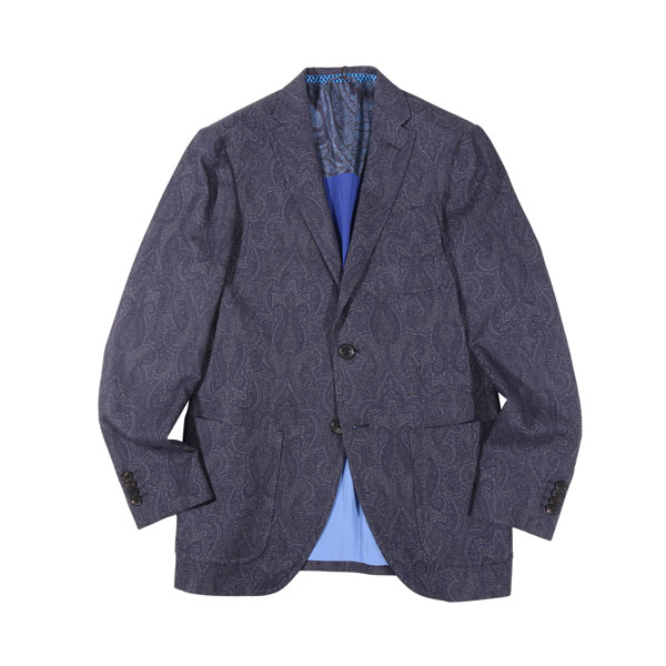 楽天市場】ETRO エトロ ペイズリー フーテッド ナイロン ジャケット M