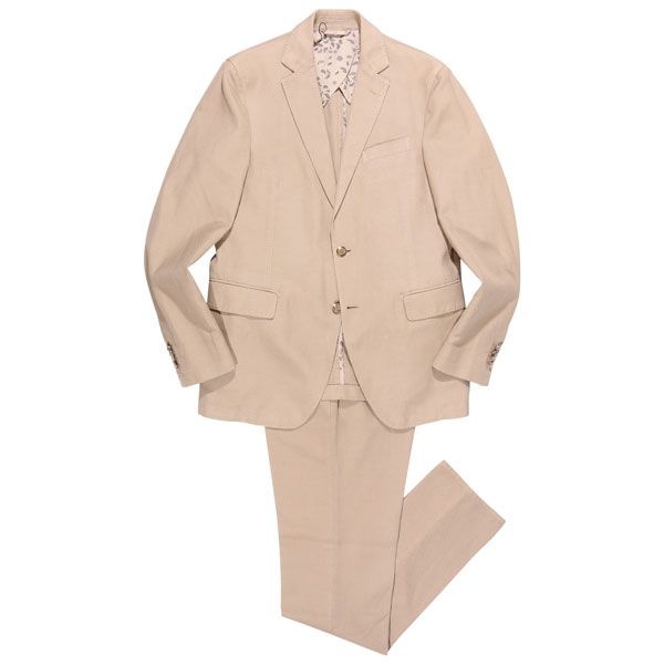 【48】 ETRO エトロ 背広 131 U1A94 040600 00103 ベージュ 綿織物 並行輸入品 ラッピング無料 貨物輸送無料 33824-48