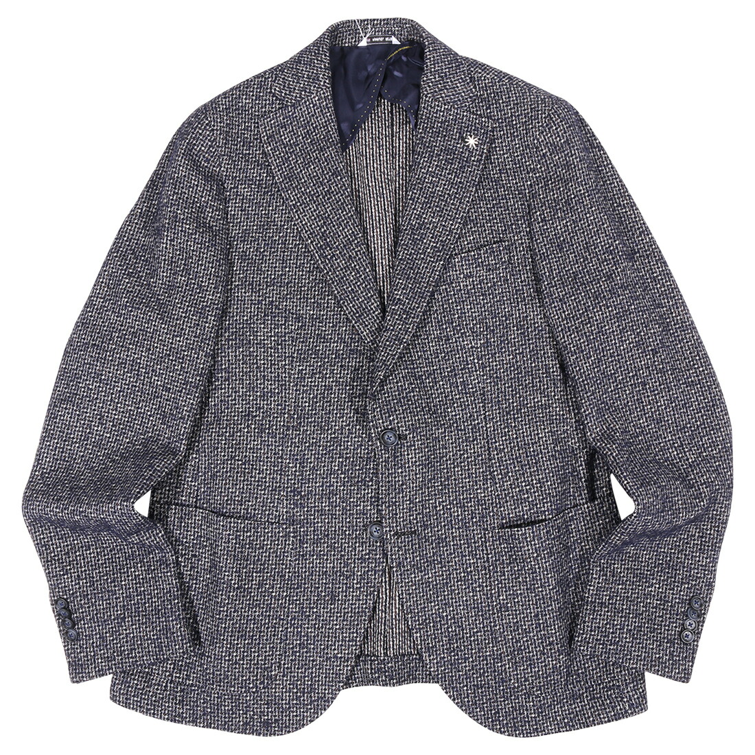 【百貨店SALE 20%OFF】【50】 Manuel Ritz マニュエル リッツ 上衣 3732G2038 米国海軍 紺 綿織物 並行輸入品 ラッピング無料 貨物輸送無料 34767-50