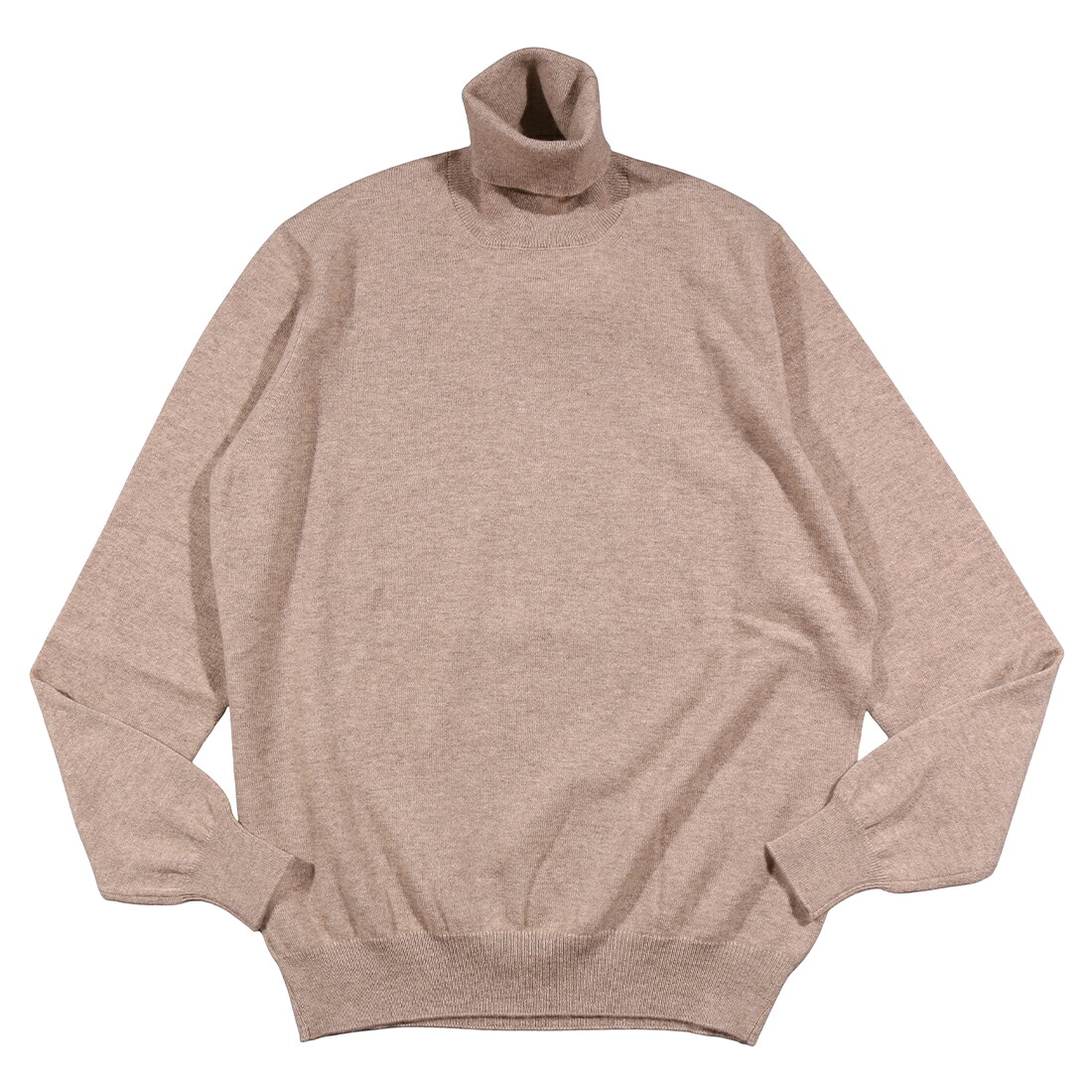 【46】 FILIPPO DE LAURENTIIS フィリッポ デ ラウレンティス タートルネックセーター DVML 000001 ベージュ カシミヤ カシミヤ100% 並行輸入品 ラッピング無料 送料無料 35065-46
