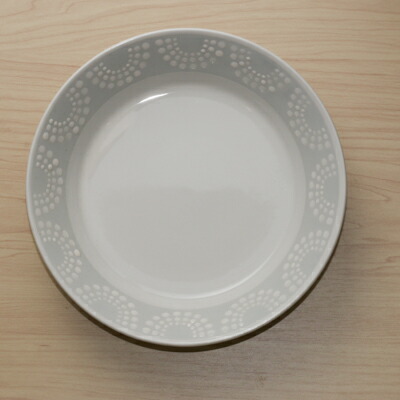 楽天市場】21cm 深皿 クレール型ボーダー スープ皿 8インチスープ