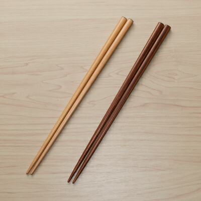わじま箸5膳セット茶22.5cm食洗機対応日本製国産木材使用メール便発送可能食洗箸