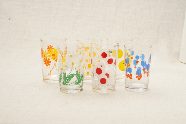 楽天市場 アデリアレトロ グラス 中コップ8 可愛い花柄 6柄 ガラスタンブラー 日本製 カフェ風 ガラス食器 アリス 野ばな 花まわし 花ざかり 梨 風船 おうちカフェコップ ナチュラル和洋食器 うつわやさん