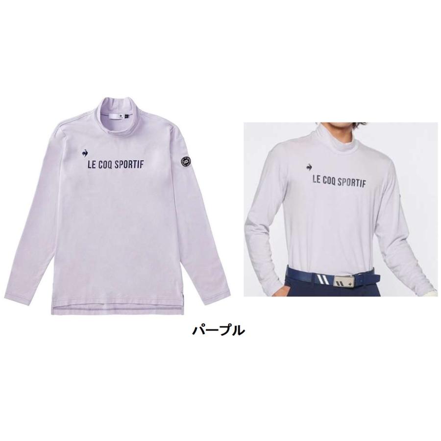 【送料無料】ルコック 【le coq sportif 】 メンズ ゴルフ 長袖シャツ ストレッチパープル 3LサイズQGMWJB12ゴルフウェア le coq sportif 【2594】|MATA打太郎ゴルフ