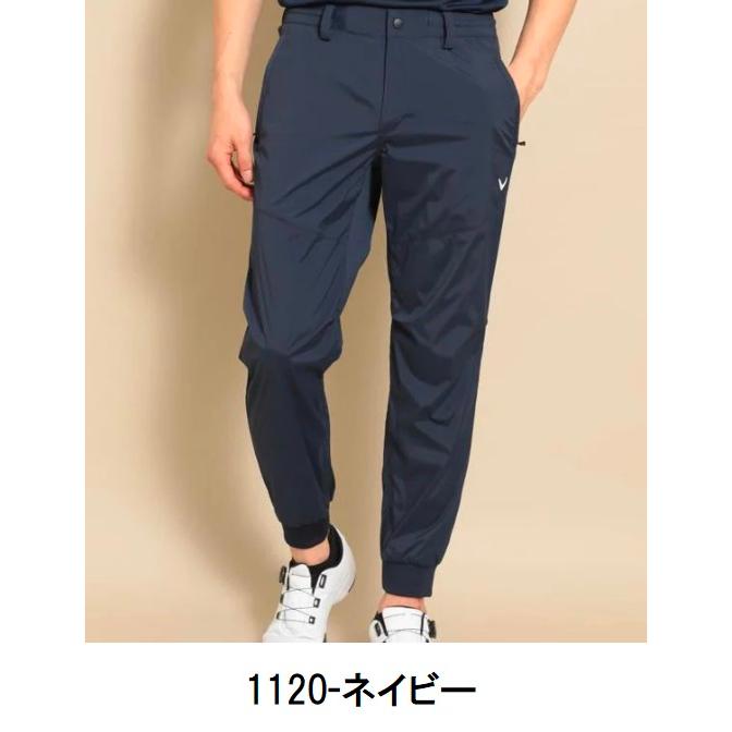 送料無料　キャロウェイ 【 Callaway 】 ゴルフ メンズ ナイロン ストレッチ ジョガー パンツ C23126106 ネイビー3Lサイズ ゴルフウェア 【2698】