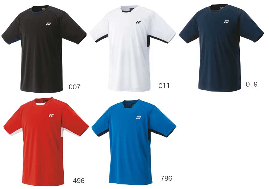 楽天市場】ヨネックス バドミントンウエア ユニゲームシャツ10528