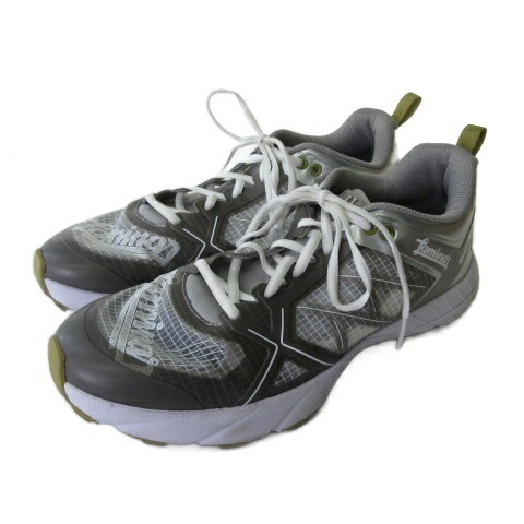 【中古】ヘルノ HERNO 33062-351 SH002UL SHOE1 LAMINAR ラミナー SCARPA スニーカー シューズ シルバー 41 25.0 25.5cm相当 メンズ 【ベクトル 古着】 251019
