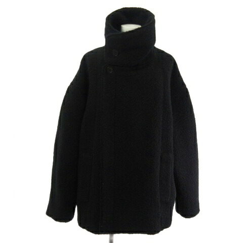 【中古】トゥデイフル TODAYFUL 25AW Standcollar Boucle Jacket ブークレ コート ジャケット 黒 ブラック 12520002 36 レディース 【ベクトル 古着】 260110