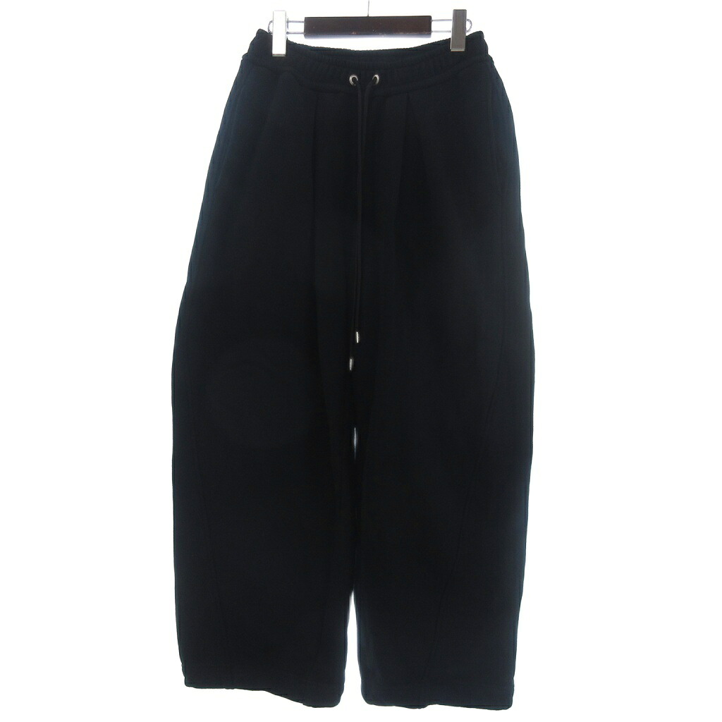 【中古】Tジャパン T.japan パンツ スウェット イージー 裏起毛 黒 ブラック レディース 【ベクトル 古着】 260116