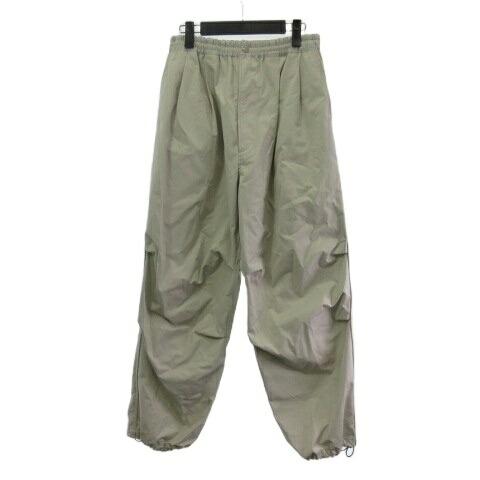 【中古】エッセイ ESSAY ES19P-02 24AW TRACK LINE PANTS イージー パンツ ドローストリング アイボリー 3 メンズ 【ベクトル 古着】 260208