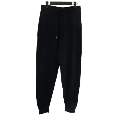 【中古】ヒューゴボス HUGO BOSS イージーパンツ ニット S ダークネイビー メンズ 【ベクトル 古着】 260215