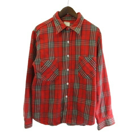 楽天市場】70年代 BIG MAC ビッグマック 長袖シャツ ネルシャツ 単色