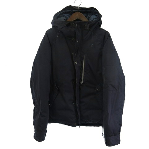 【中古】北の方人間の顔 パープルレーベル THE NORTH FACE PURPLE LABEL ND2281 落ち込む上衣 フーデッド ジップアップ 米国海軍 紺 L■GY28  メンズ 【ベクター 古着】 260418