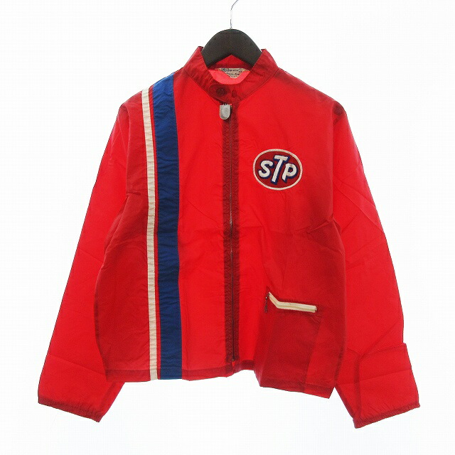 楽天市場】70s レーシングジャケット 赤白 ナイロン IDEAL チェッカー