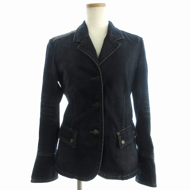 MARITHE FRANCOIS GIRBAUD ジルボー　デニムジャケット黒 00s MARITE ＋ FRANCOIS GIRBAUD Black Denim Jacket 黒 XXL