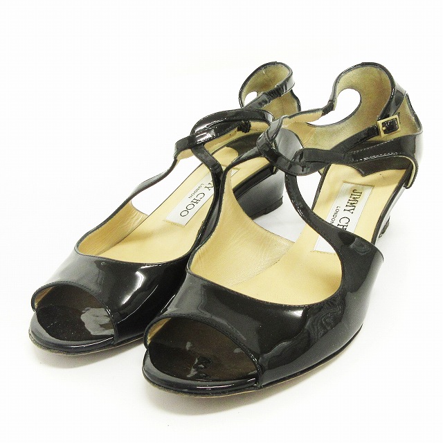 楽天市場】JIMMY CHOO ジミーチュウ サンダル ブラック 黒