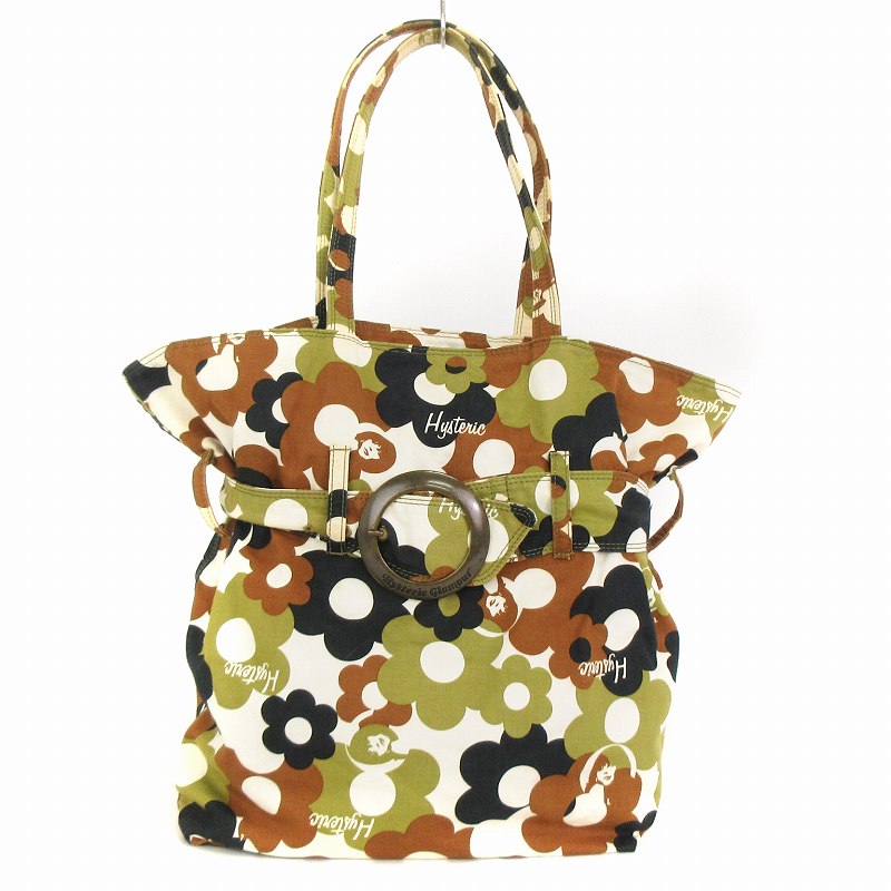 新品タグ付き定価39600円hysteric glamor　PANDAトート HYSTERIC GLAMOUR/(W)PANDA MANIA 巾着トートバッグ