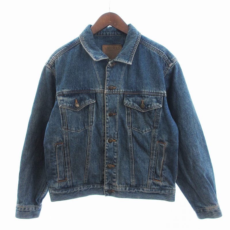 廃番 ユニクロ デニムジャケット セカンドタイプ L ワンウォシュ 楽天市場】【中古】ユニクロ UNIQLO セカンドタイプ デニム