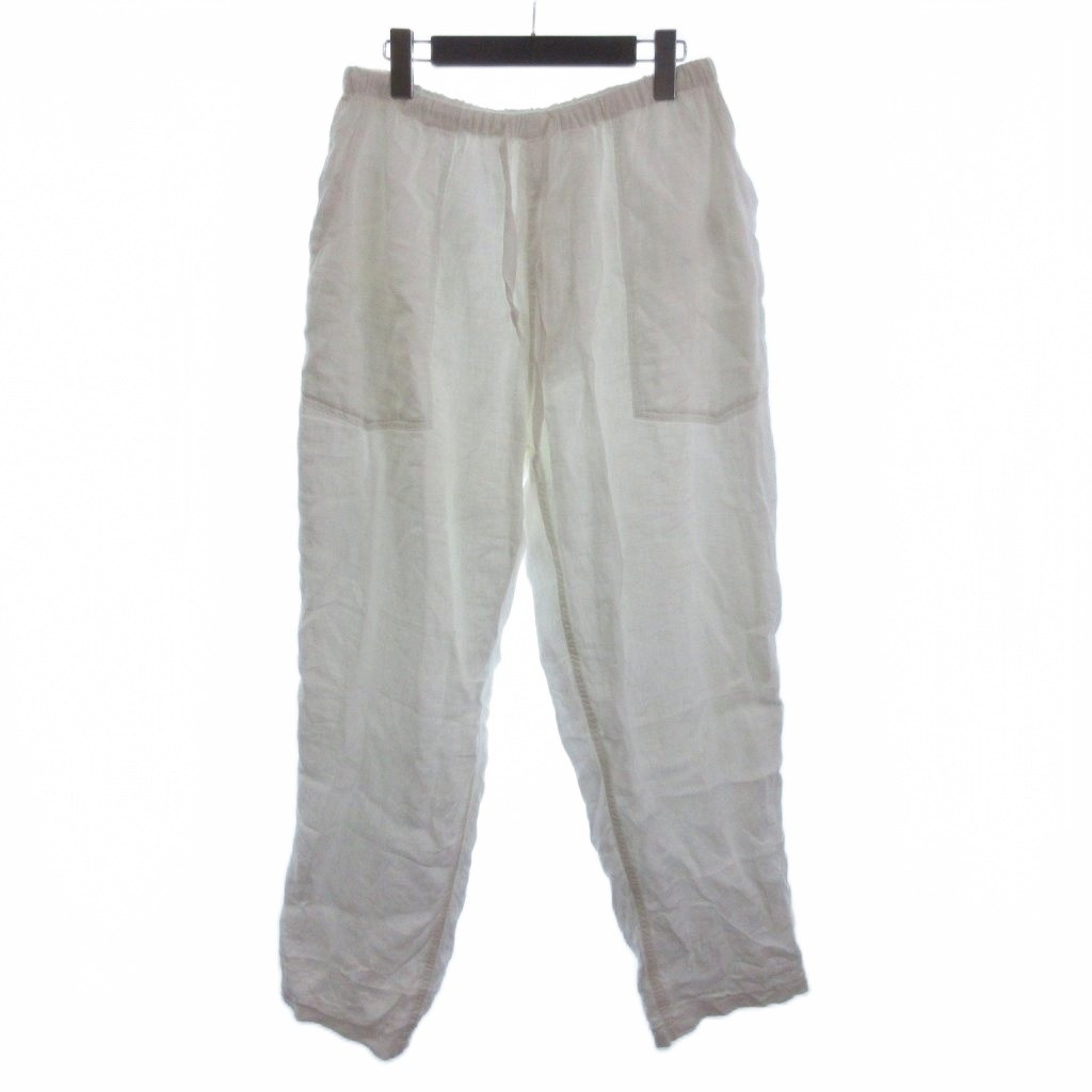 美品 コモリ COMOLI カーゴパンツ ウールリネン グレージュ【サイズ2】 美品 コモリ COMOLI カーゴパンツ ウールリネン グレージュ