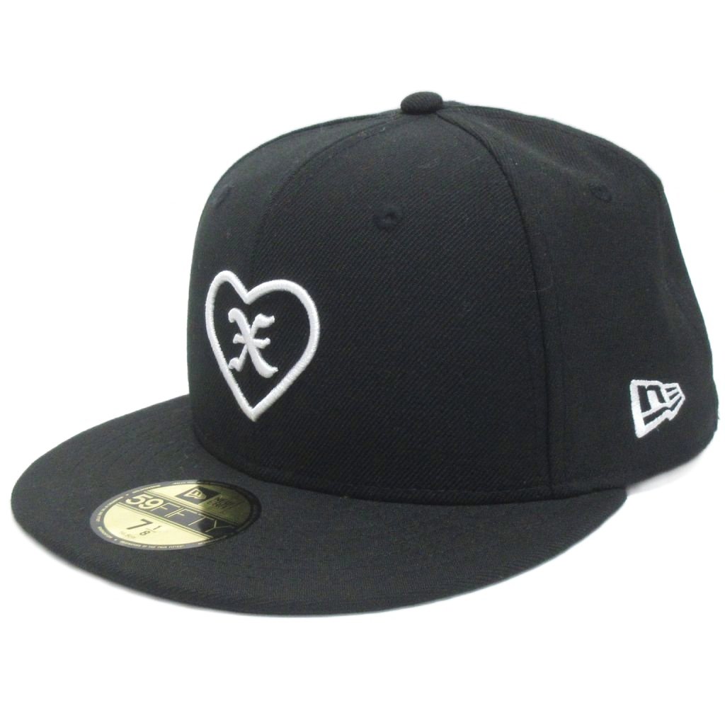 稀少【ニューエラ×ワンハンドレッドアスレチック】限定コラボ キャップ 白×黒 NEW ERA - 稀少【ニューエラ×ワンハンドレッドアスレチック