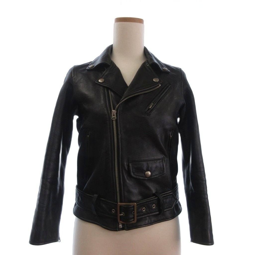 最終値下　超美品　beautiful people ライダース　Ladys140 vintage leather THE / a riders jacket size140～160 – beautiful