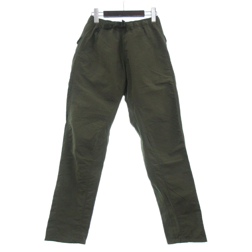 【中古】ヤマトミチ 山と道 5-Pocket Pants 5ポケットパンツ ナイロン 緑 グリーン XST メンズ 【ベクトル 古着】 260124