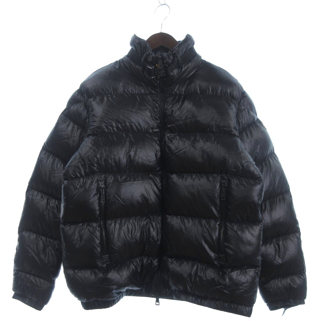 【中古】モンク軌跡 MONCLER ALYX SIRUS GIBBOTTO 落ちこむ上衣 長袖 ロゴタイプ E209Y4130400 黒 黒いこと 3 ■TC メンズ 【ベクター 古着】 260207