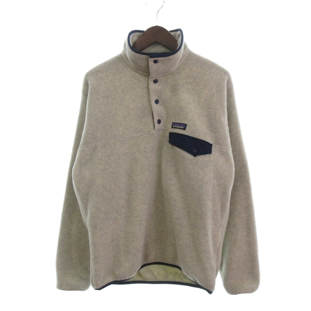 【中古】パタゴニア Patagonia SYNCHILLA ライトウエイト シンチラ スナップT フリースジャケット STY25580FA20 グレー S メンズ 【ベクトル 古着】 260302