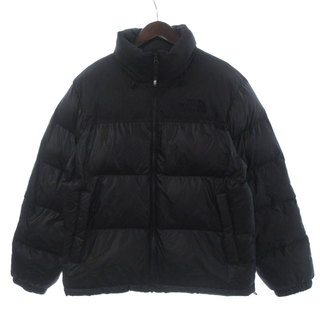 【中古】ザノースフェイス THE NORTH FACE ヌプシ オン どんぶり鉢 上衣 NUPTSE ON JACKET ジップアップ 長袖 中綿  NJ3NR50B L 黒 黒いこと メンズ 【ベクター 古着】 260507