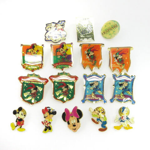 ディズニー　ミッキーマウス　 ピンバッジ 6個セット ディズニー ミッキーマウス ピンバッジ 6個セット ディズニー