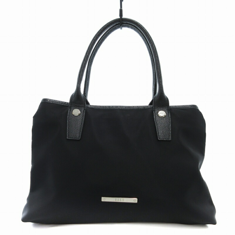 楽天市場】【美品】DAKS ダックス ロゴ シルバー金具