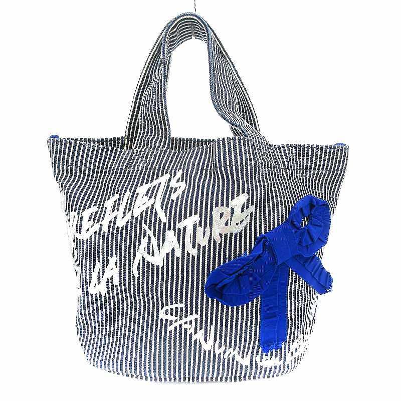 完売品！未使用　ランバンオンブルーマリーヌ　バッグ 楽天市場】【中古】LANVIN en Bleu ランバンオンブルー バッグ