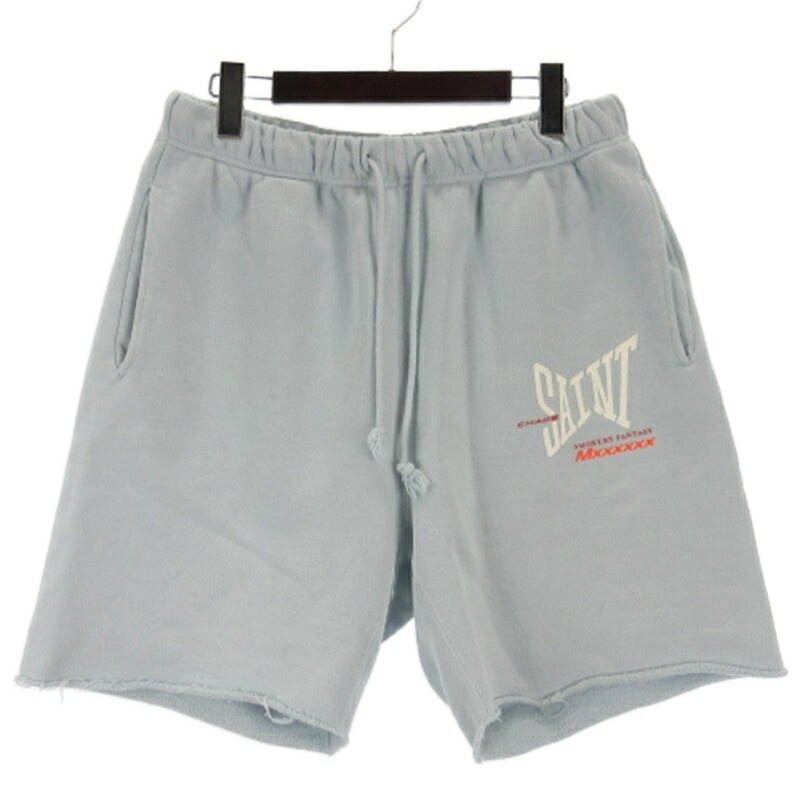 未使用 セントマイケル　ヴィーロンハーフパンツ SAINT Mxxxxxx × VLONEセントマイケル ハーフパンツ【即完売