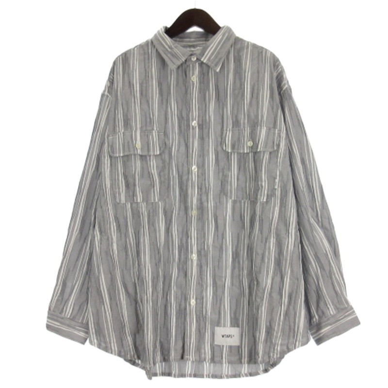 楽天市場】【中古】WTAPS 24AW BD 03 LS COTTON． BROADCLOTH