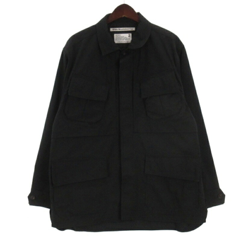 【中古】ホワイトマウンテニアリング BDU SHIRT JACKET シアサッカー シャツ ジャケット WM2371108 ブラック 2 メンズ 楽天市場】【中古品】【メンズ】 WHITE MOUNTAINEERING ホワイト