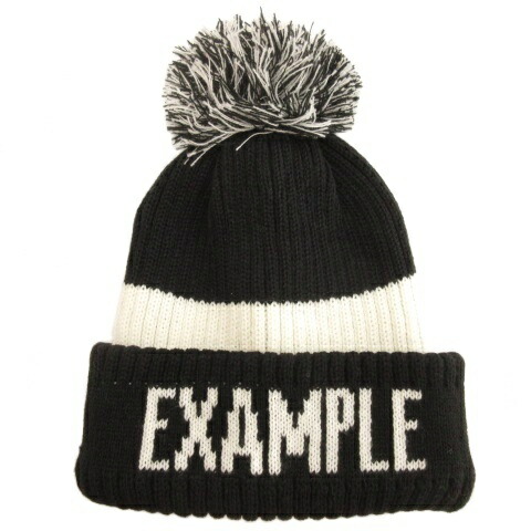 楽天市場】【中古】SUPPLIER×Age Factory ニット帽 ブラック×ブルー