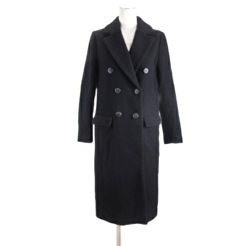 楽天市場】n□ザラ/ZARA ダブルボタン ウールチェスターコート【XS】灰