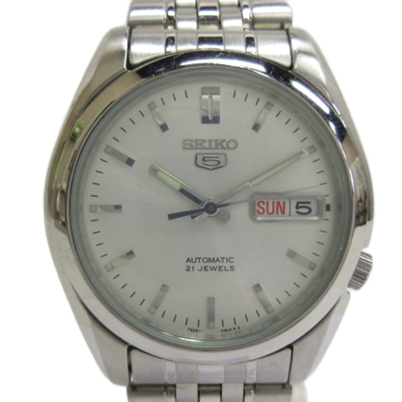 楽天市場】美品 セイコー SEIKO 5 自動巻き メンズ 腕時計 デイデイト