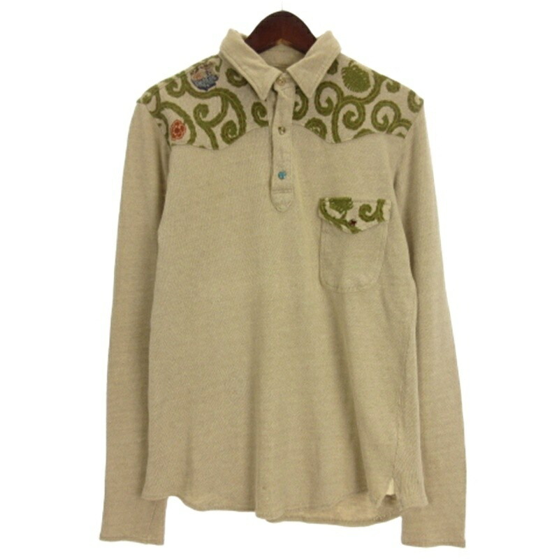 楽天市場】KAPITAL タグ付未使用 22SS KOUNTRY BOROウエスタンシャツ