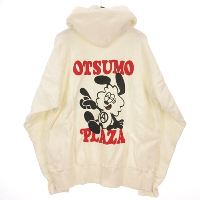 【中古】ヒューマンメイド HUMAN MADE OTSUMO PLAZA VERDY スウェット パーカー XX26CS009 ホワイト XXL メンズ 【ベクトル 古着】 260226