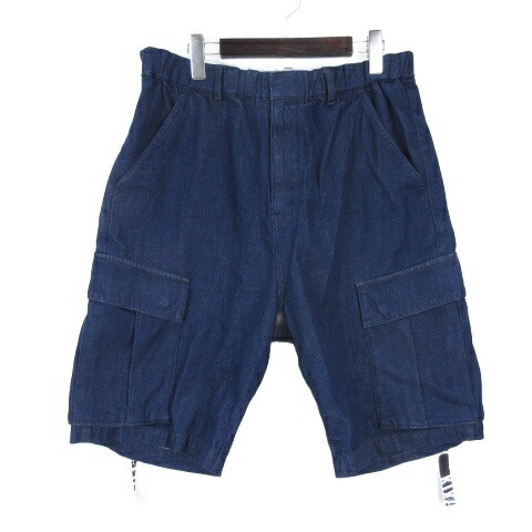 【中古】ディッキーズ Dickies KIXSIX FREAK'S STORE ショート デニム パンツ L インディゴ メンズ 【ベクトル 古着】 260404 4,838円