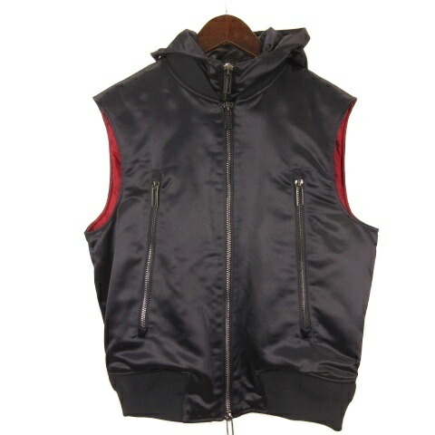 【中古】エンポリオアルマーニ EMPORIO ARMANI ボンネット ダブルジップ より良い 48 米国海軍 ■GY74 6H1BL3 1NYCZ メンズ 【ベクター 古着】 260414